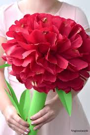 Pfingstrose Aus Papier Vergissmeinnnicht Blumen Basteln Aus Papier Papierrosen Blumen Basteln