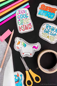 ‪How to Make DIY Stickers - Left Brain Craft Brain‬‏