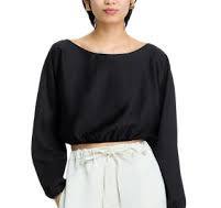 Yoko Long Sleeve Blouson Top