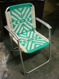 Patio Perfect Macrame Chairs Lawn Chairs Woven Chair