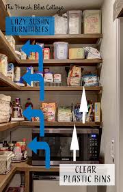 How to organize deep pantry with an under stairs pantry shelving system. Remodeled Kitchen Pantry Under The Stairs