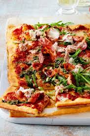 Thunfisch Pizza Mit Specklocken Rezept Lecker Thunfisch Pizza Rezepte Pizza Rezept