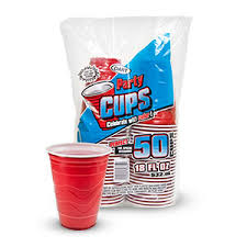 The cup measurement should be engraved or stamped onto the handle. Dart Plastic Party Cups Us