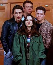 Franco mens chestnut quilted jacket designer wax lambskin leather fashion jacket. Freaks And Geeks Freeks And Geeks Freaks And Geeks Iconic Movies