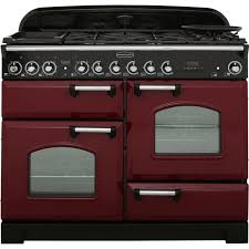 This freestanding dual fuel cooker from cannon has a huge main cavity and has a sleek exterior. Dual Fuel Range Cookers In Red Ao Com