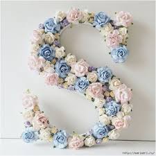 136363531 Inicialuy 40 Jpg 564 564 Pixels Floral Letters Flower Letters Floral Wedding Decorations