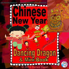Chinese New Year Mini Book To Read And Color Chinese Dancing Dragon Craft 12 Year Cycle Of Animals Ch Chinese New Year Holiday Lessons Chinese New Year 2016