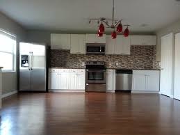 Knocked Down Walls To Open Up This Small Condo Creating A One Wall Kitchen One Wall Kitchen Paint For Kitchen Walls Kitchen Layout