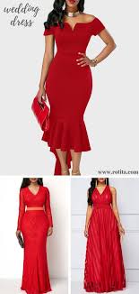 We Have Series Of Red Wedding Dress At Www Rotita Com Just Check It Out You Will Find Something You Love Here From Parti Red Dress Trendy Dresses Event Dresses
