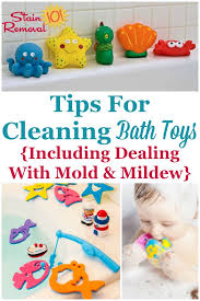 • pick toys that are easy to clean and dry: Tips For Cleaning Bath Toys Including Dealing With Mold Mildew