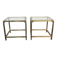 With designer names and budget friendly pieces, we're sure there's something here for everyone. 70 S Brass Glass Side Tables A Pair Design Plus Gallery