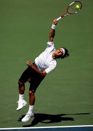 #1906 federer serve from behind. 5 Volleyball Toss Mistakes To Avoid Tennis Serve Tennis Tennis Photography