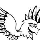 Cara menggambar kepala burung elang bagian 97 youtube via youtube.com. Paling Bagus 20 Gambar Elang Kartun Mudah Cara Menggambar Burung Elang Untuk Anak Gambar Kartun Anak Duration Cara Menggambar Bu Gambar Gambar Kartun Sketsa