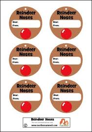 Below are 16 adorable free printable gift tags that will work on any type of gift! Make This Reindeer Noses Gift For Special Friends Free Printable Reindeer Noses Reindeer Noses Free Printable Nose Gifts