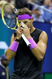 Matteo berrettini, der den franzosen gael monfils 6:4, 6:4, 3:6, 3:6, . 2019 Us Open Sf Rafael Nadal Vs Matteo Berrettini Rafael Nadal Us Open Tennis Racket