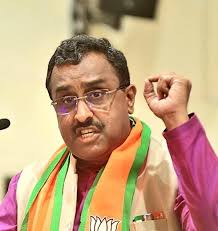 BJP appoints Ram Madhav as incharge of GBA polls - The Hindu