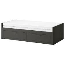 Hemnes Daybed With 3 Drawers 2 Mattresses White Meistervik Firm Ikea In 2020 Ikea Bed Daybed Bed Frame Mattress