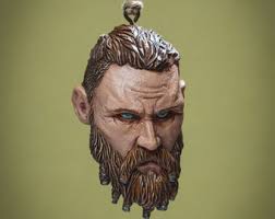 Baldur Resin Hangable Head