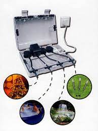 Damit sie in ihrem außenbereich ebenfalls mit genügend steckdosen ausgestattet sind, ist diese steckdosenleiste genau das richtige utensil. Aussenbeleuchtungszubehor Kabelsafe Box Schutzhulle Fur Trafos Strom Im Garten Wasserfeste Steckdose Steckdosenbehalter Steckdose Fur Den Garten Zubehor Fur Weihnachtsaussenbeleuchtung Trafozubehor Gartenversand Omega
