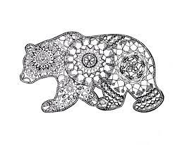 600x600 adult coloring pages panda adult coloring pages panda bear. Adult Coloring Pages Of Bear Kirkhoytkaseem Coloring Pages