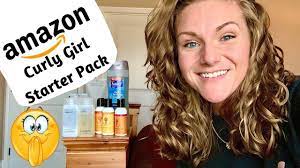 Amazon Curly Girl Starter Kit 2a 2b 2c Hair Youtube Curly Girl Hairstyles Wavy Hair 2b Curly Girl