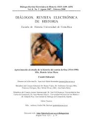 De guadalajara en 1530 pedro de alvarado inicia expedición al sur en busca de. Pdf Aproximacion Al Estudio De La Historia Del Canton De Osa 1914 1990