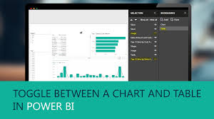 Toggle Between A Chart And Table In Power Bi Visual Bi