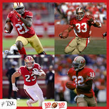 The 49ers RB Mt Rushmore 🏈‼️🏈...