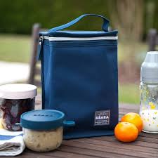 Beaba Pochette Repas Blue Silver Doudouplanet Sac Isotherme Repas Repas Bebe Recette Vegetarienne Facile