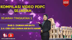 Anda dapat meredakan sembelit dengan minum air yang cukup, berolahraga dan memiliki cukup serat. Sejarah Tingkatan 1 Bab 2 Zaman Air Batu 2 4 Ciri Ciri Zaman Air Batu Akhir Youtube