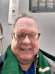 Lost blue and purple scarf