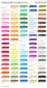 Image Result For Tombow Swatches Tombow Brush Pen Tombow
