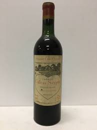 1955 Chateau Calon Segur Saint Estephe Grand Cru Classe 1 Fles 1 Fles In Perfecte Staat Altijd Bewaard In Een Temperatuur Gecontroleer Wine Bottle Wine Bottle