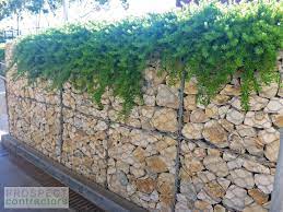 Gabions With Overhanging Plants Landscaping Retaining Walls Gabion Retaining Wall Retaining Wall