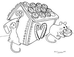 About candy houses coloring pages graphic. Mouse Gingerbread House Coloring Sheet By Mrsspeaker Tpt