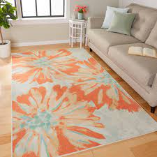 Top quality for your home. Mohawk Home Prismatic Floral Haven Blush Transitional Floral Precision Printed Area Rug 8 X10 Pink Teal Walmart Com Walmart Com