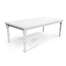 Lynbrook White Wood Dining Table White Dining Table Dining Table Warehouse Of Tiffany