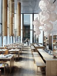Minimal Wood All Natural Style Restaurant Interior Design Restaurant Design Restaurant Interior