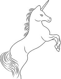 Lassen sie das kind sein persönliches einhorn färben und auf eine magische reise gehen! Ausmalbild Springendes Einhorn Zum Gratis Ausdrucken