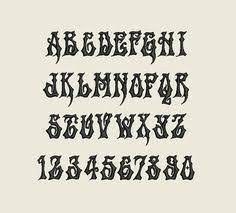 Fontget.com has the largest selection of evil fonts. Wicked Letters