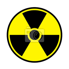 Ah, komm schon, dreh die scheiße laut und vergess jeden, der schielt / lass die ganze hood radioaktiv. Vektor Illustration Giftige Zeichen Symbol Warnung Radioaktive Wandposter Poster Uran Radioaktivitat Vorsicht Myloview De