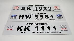 Vehicle registration plates stolen from a car in the u.k. Temporary Plate Number Philippines Lto Guidelines Other Helpful Tips