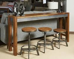 Torjin Two Tone Brown Long Counter Table Counter Height Dining Room Tables Table Furniture