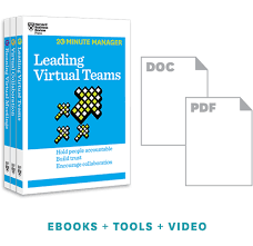 The Virtual Manager Collection 3 Books Tools 10122 In 2020 Management Harvard Business Review Practical Advice