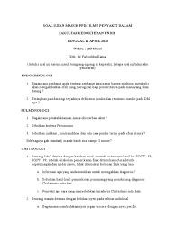 Member memiliki hak akses terhadap situs. Contoh Soal Ujian Mandiri Uns