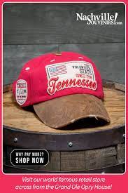 Embroidered Tennessee Hat Nashvillesouvenirs Com Tennessee Hat Hats For Sale Hat Manufacturing