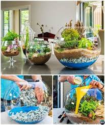 Diy Mini Glass Bowl Terrarium Diy Mini Fairy Terrarium Garden Ideas Homedecor Gardening Glass Bowl Terrarium Fairy Terrarium Miniature Fairy Gardens