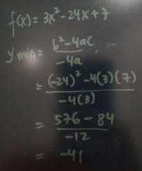 Check spelling or type a new query. Nilai Minimum Fungsi Yg Dirumuskan Sebagai F X 3x 24 7 Adalah Brainly Co Id