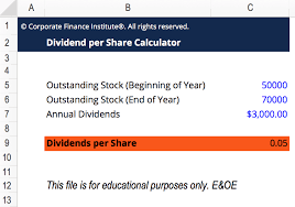 dividend per share overview guide to calculate dividends