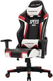 gtracing gaming chair ergonomic racing chair recliner high back executive office chair pu leather computer chair adjustable swivel rocker e sports chair with he